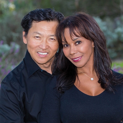 Dr. Kim and wife Luella